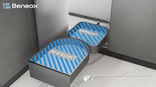 Stop Wasting Kitchen Space! 🚀 The Ultimate Blind Corner Fly Box Solution.