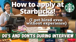 Starbucks Interview Questions and Tips Philippines | How to Get Hired at Starbucks | Barista Secrets