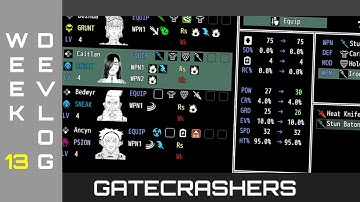 Gatecrashers - Week 13 - Video Dev Log