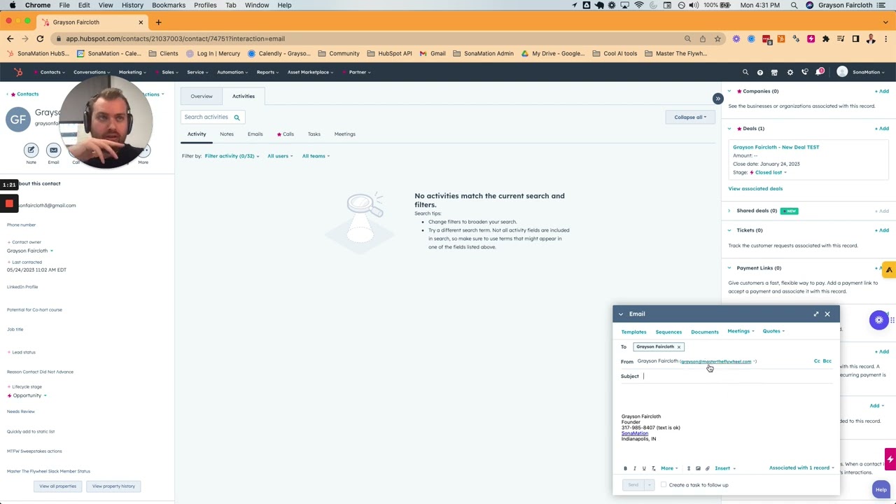 How to Connect Multiple Email Accounts to 1 User in HubSpot