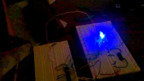 First test with AVR Dragon ISP