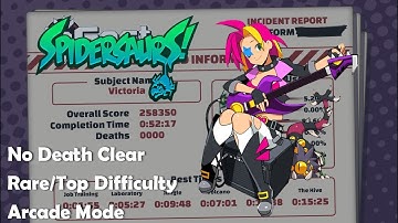 Spidersaurs! (Nintendo Switch) No Death Clear with Victoria (Rare/Top Difficulty | Arcade Mode)