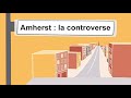 Amherst  la controverse