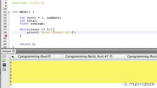 Learn C Programming Tutorial 1 20 While Loops Learn C Programming Tutorial 1 20 While Loops