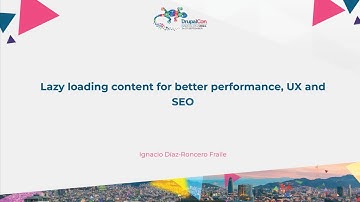 Lazy loading content for better performance, UX and SEO