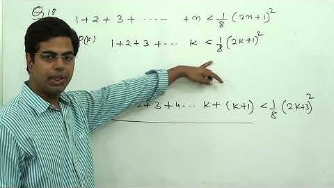 Principle of Mathematical Induction NCERT 11 Maths Ex 4.1 Ch 4 question 18