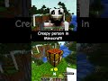 Someone lurking around! #minecraft #foryou #Minecrafthorror #gaming #shorts #fyp #funny #birdtrend