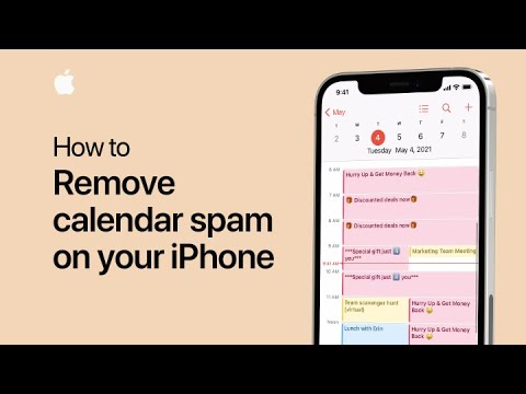 How To Remove Calendar Spam On Your Iphone Apple Support Youtube