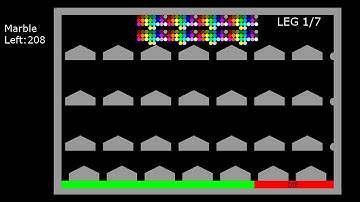 7 Elimination (Live or Die) Marble Race in Algodoo