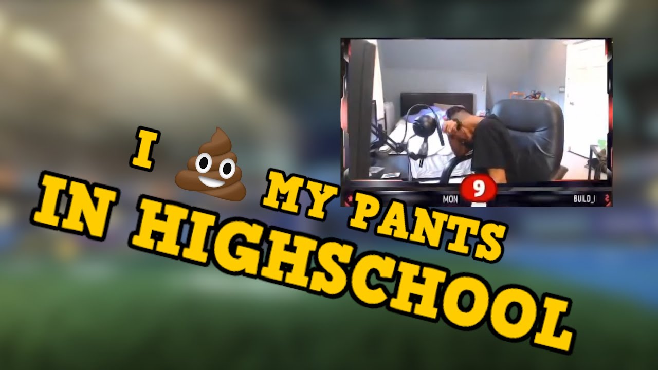HOW I POOPED MY PANTS IN HIGHSCHOOL Stream Funny Moments 1 YouTube