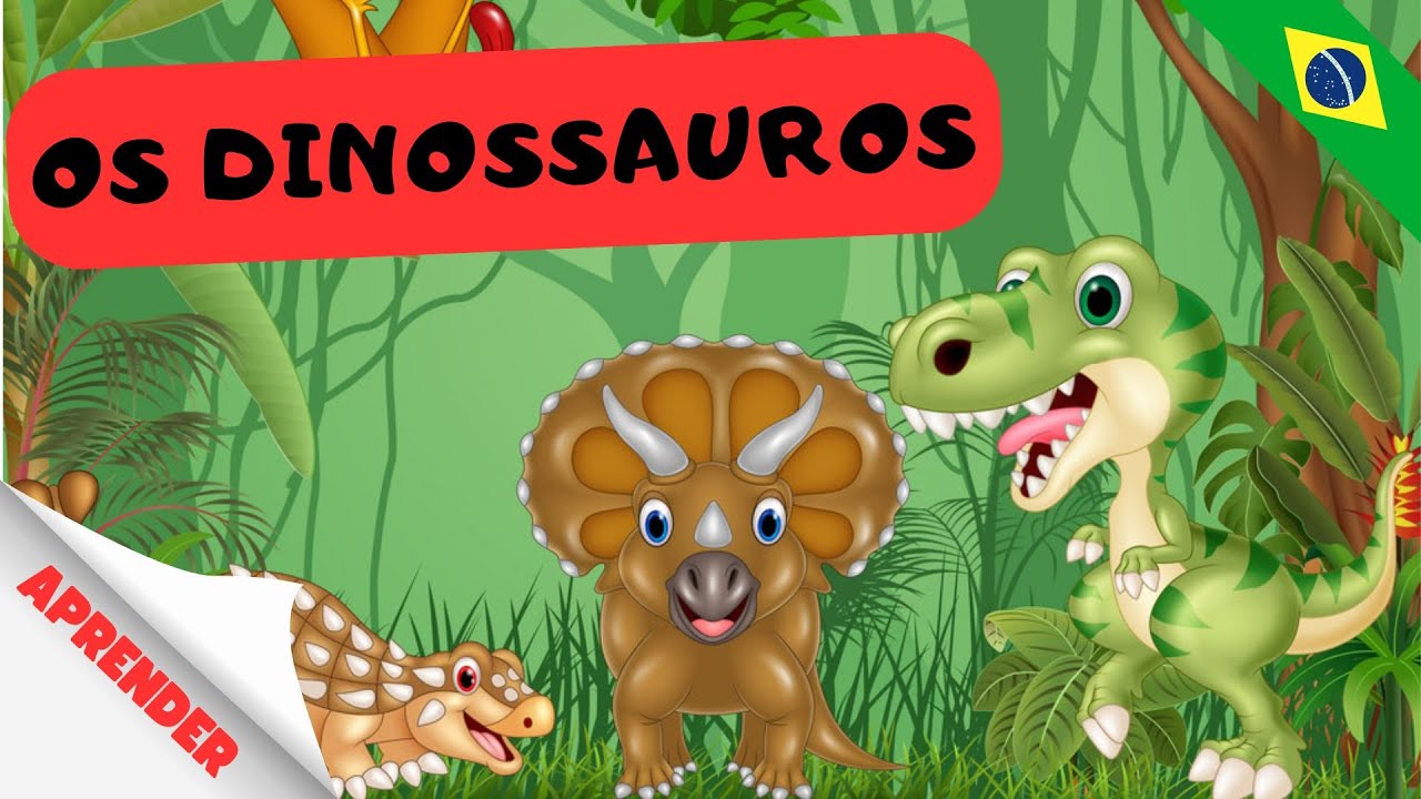 O Incrível Mundo dos Dinossauros | Desenho Educativo | Toddler ...