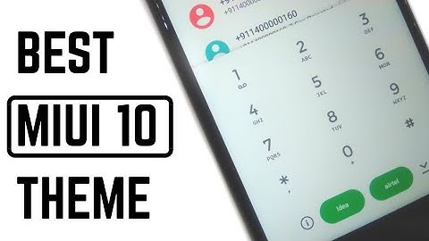 Best Miui 10 Theme Of The Week!32th Episode For Miui 9/10!