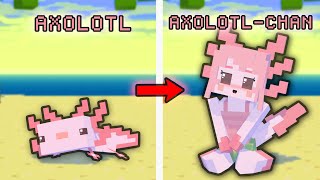 Axolotl Paling Imut di Dunia!? 😳- Animasi Minecraft Indonesia