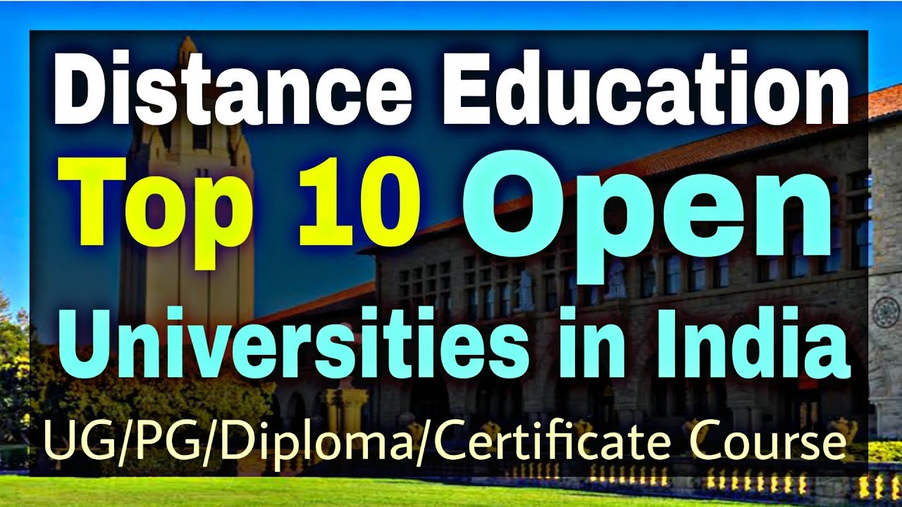 phd programs distance learning in india