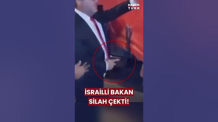 İsrailli bakan Ben-Gvir İsrailli göstericilere silah çekti! #shorts #haber #israil
