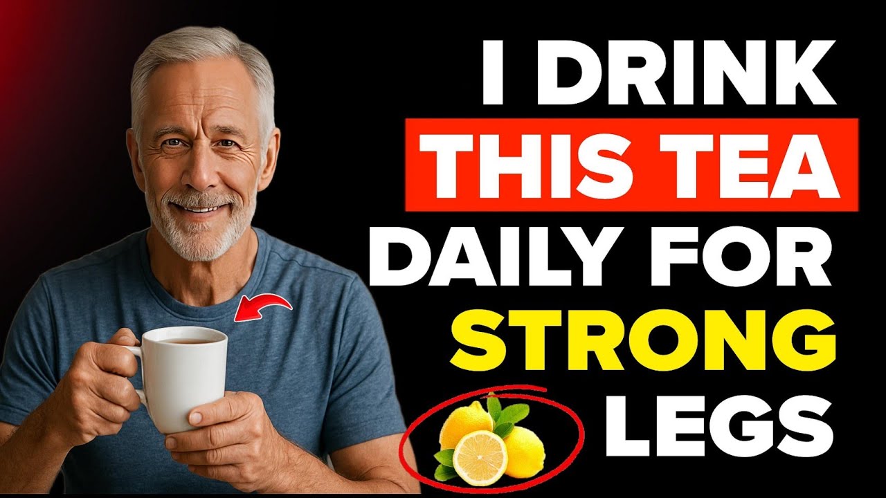 SENIORS: Drink this Tea to Rebuild Muscles & Walk Strong Again After 60