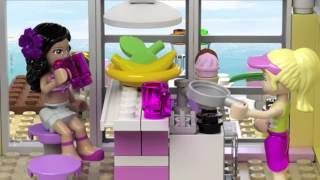 Lego Friends | 41037 | Stephanie's Beach House | Lego 3D Review
