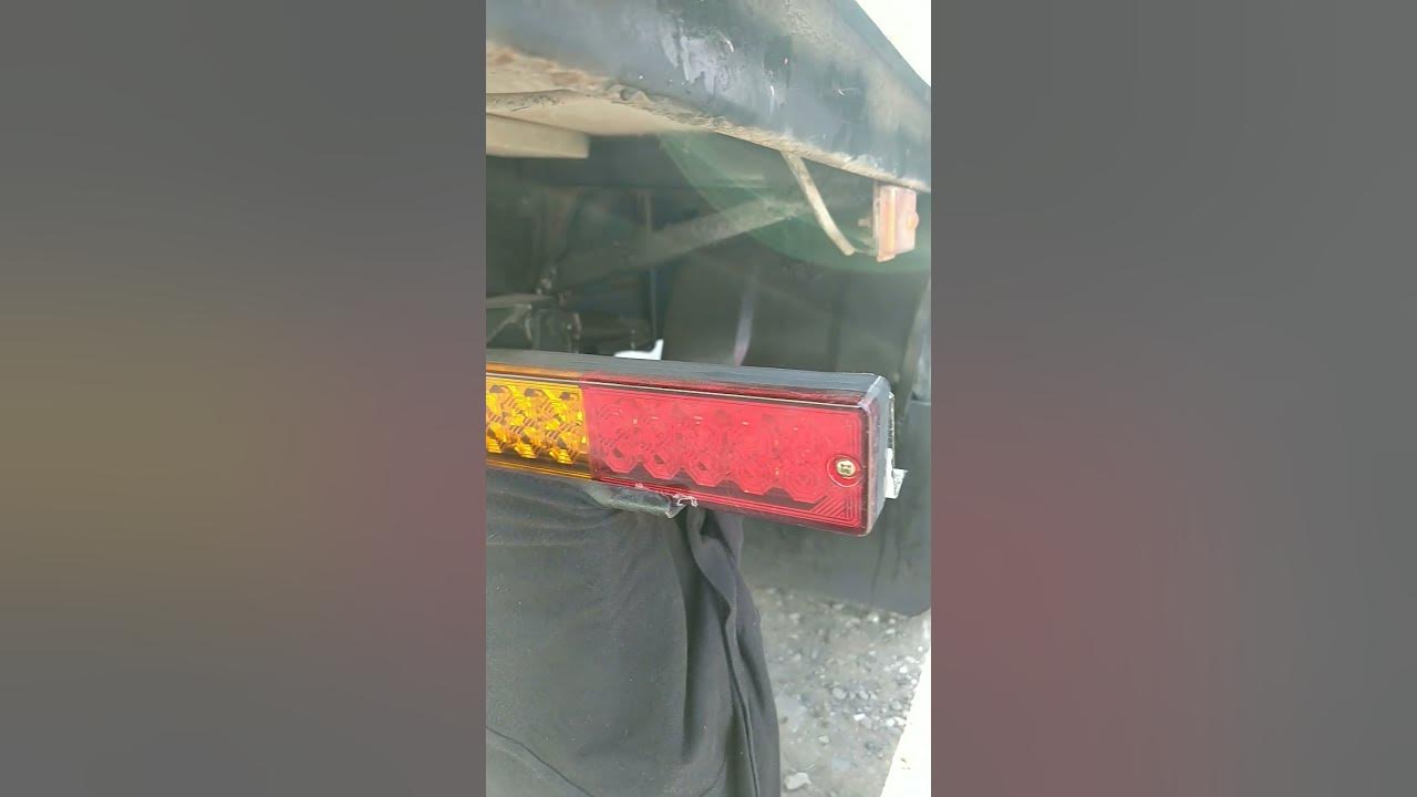 установка диодных фонарей на газель