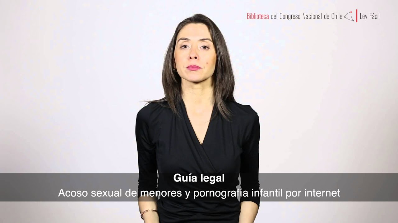 personas sordas pueden conducir Guía legal en lengua de señas: Acoso sexual de menores y pornografía infantil por internet