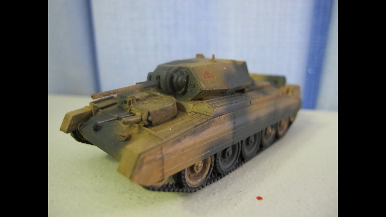 S-Model 1/72 Scale Crusader Mk.III A13 Mk.I Tank Model Kit - Unassembled