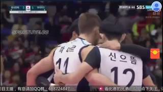 Kepco / 한국전력 vs Woori / 우리카드 / V리그 17-18 / Korea Volleyball League 4th round