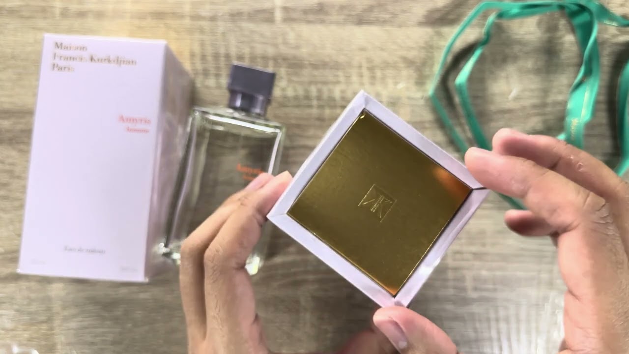 MFK Amyris Homme EDT 200mL unboxing - YouTube
