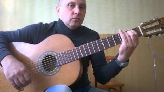 Уроки гитары.Тёмная ночь 2 часть Уроки гитары.Тёмная ночь 2 часть