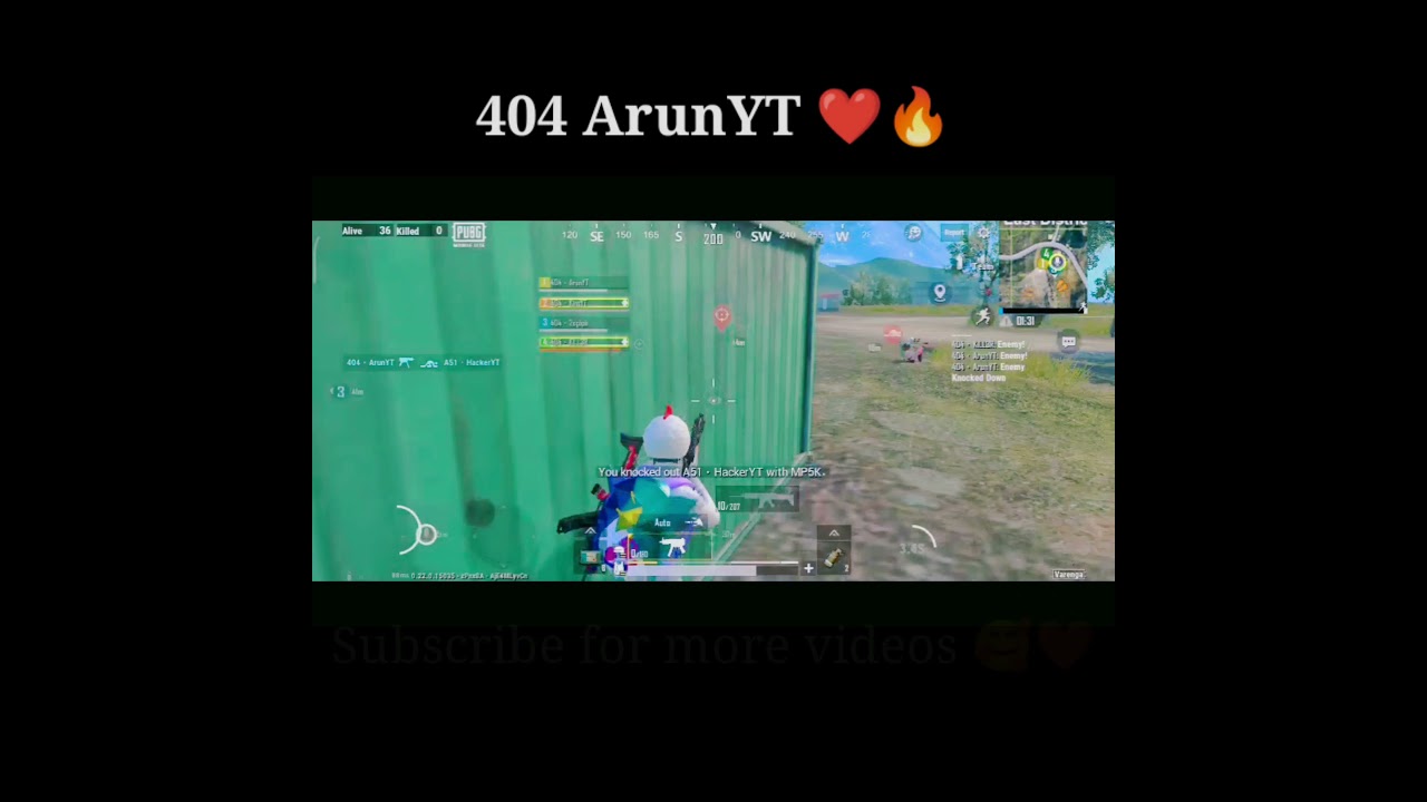 1v3 A51 Esports 🔥  | 404 ArunYT