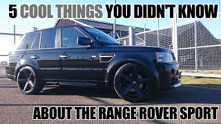 5 Cool TRICKS You DIDN'T KNOW Your Range Rover Sport Can Do - How To TIPS & INSTRUCTIONS