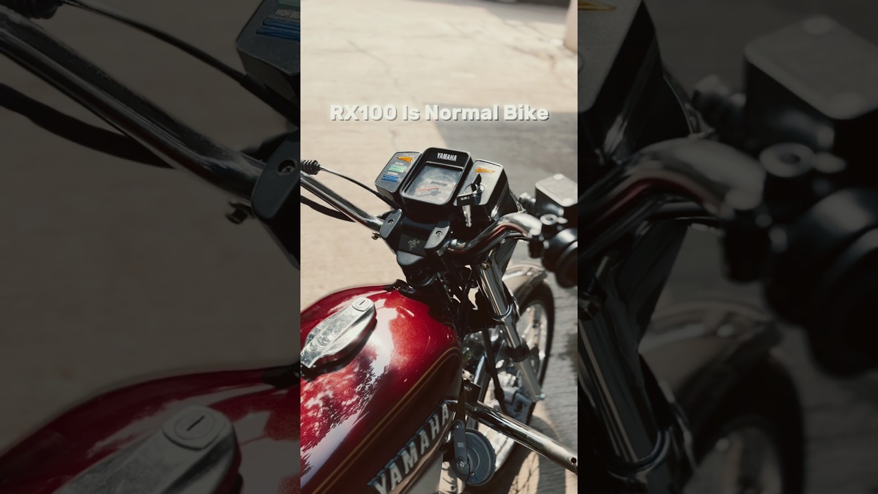 Rx100 Is Normal Bike 