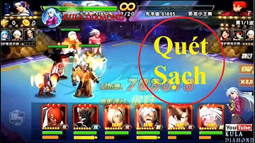Quyền vương 98:Những cách đánh bại team gấu top 1 sever.Võ sĩ nào có thể sống sót sau đợt càn quét 1