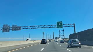 Going From Bridgeport, CT to Orange, CT, Then, Boston Post Road, Full Driving Experience Via I-95 N