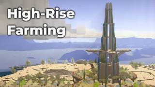 Harvesting Cabbage On the Tallest Tower In the Desert (Mine!) | Vintage Story Desert Life (1.22)