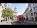 Fleet Street, St. Paul&#39;s Cathedral | City of London Walk 2021