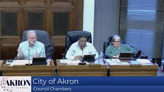 City of Akron - Operating Budget Hearings - 3.5.2025 (Day 2)