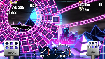 Hill Climb Racing - Neon Walkthrough with Lowrider | GamePlay