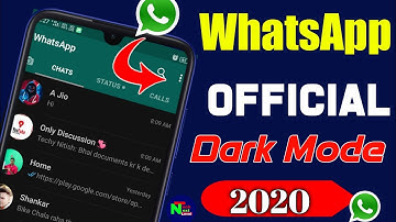 Enable WhatsApp Official Dark Mode || WhatsApp Dark Mode Beta (No Root)