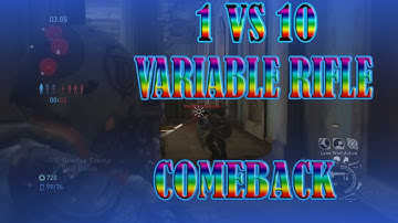Comeback 1 vs 10 ( Variable Rifle ) The Last Of Us Remastered