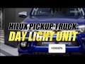 ハイラックス HILUX 専用 デイライトユニット  実車取付け / HID LED専門プロショップ ユアーズ