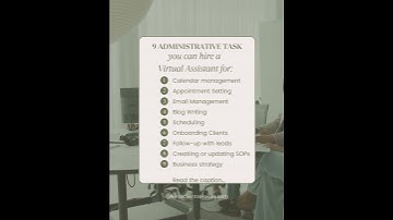 9 Administrative Tasks YOU can Delegate to a Virtual Assistant