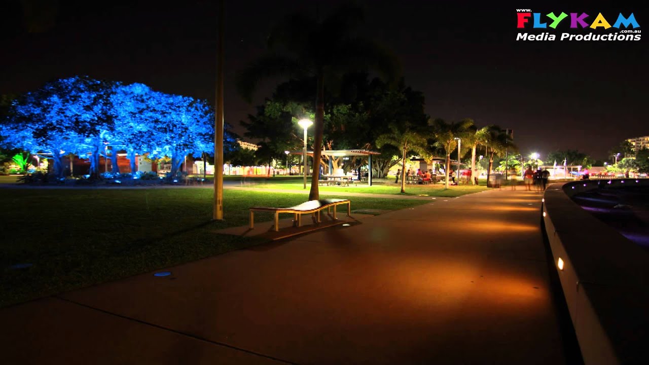 Night Time Lapse Cairns Lagoon Queensland Magic Lantern