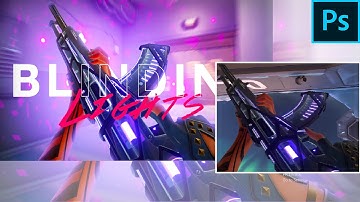 How to make valorant thumbnail like zishu , cjaiye | Photoshop Live | #photoshoplive #thumbnail