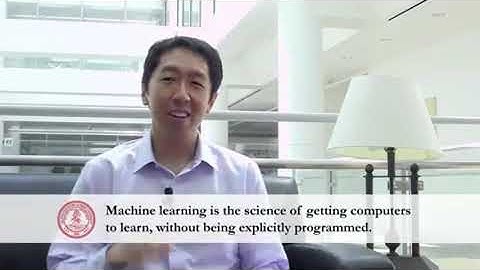 Welcome to Machine Learning!   Stanford University   Coursera