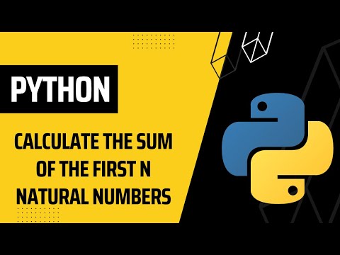 #25 Python for loop example: Calculate the sum of the first N natural numbers | Python for Beginners