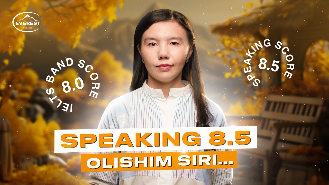 Mohinur Nosirova IELTS Overall 8.0