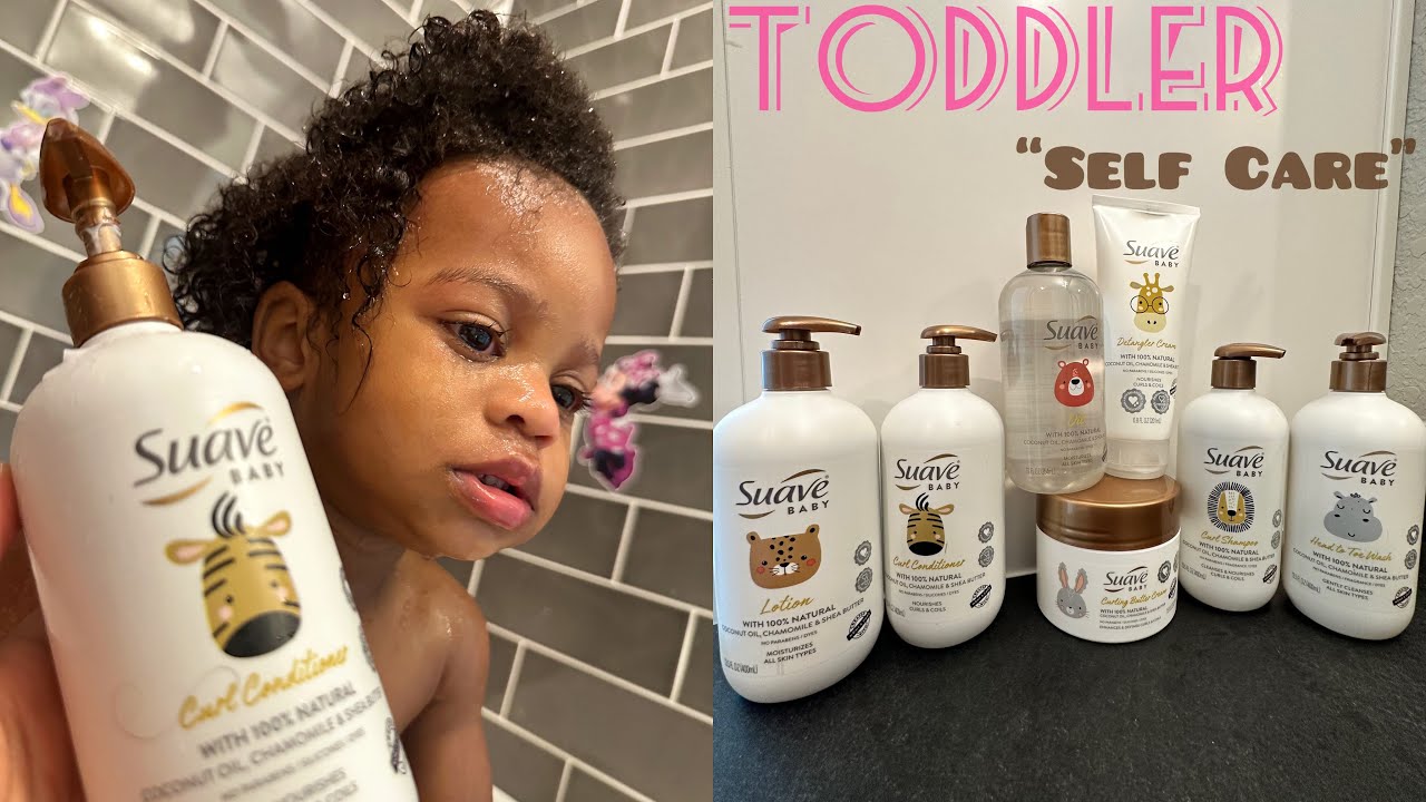 TODDLER SHOWER ROUTINE 🚿💕 Baby Haircare & Skincare Suave Baby YouTube