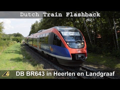 Dutch Train Flashback: DB BR643 'Talent' in Heerlen en Landgraaf