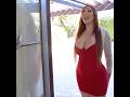 Lauren Phillips In Red Dress Daytime Knock Gets A Funny Reaction 