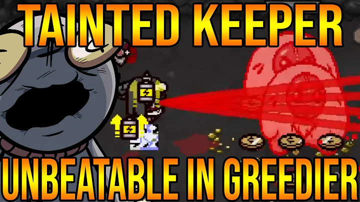 TAINTED KEEPER IS UNBEATABLE IN GREEDIER MODE! - The Binding Of Isaac: Repentance