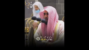 ﴿أَعمالُهُم كَرَمادٍ اشتَدَّت بِهِ الرّيحُ في يَومٍ عاصِفٍ﴾ من سورة إبراهيم الشيخ عبدالله الجهني 🤍.